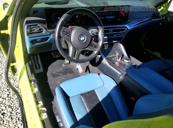 WBS33BA05RCP49749 2024 BMW M4 Желтый Вид панели приборов