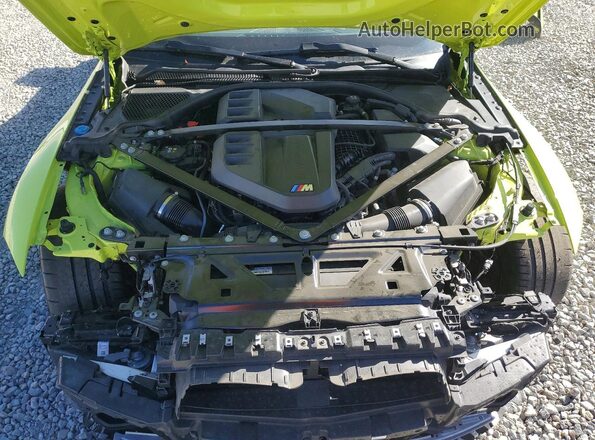 WBS33BA05RCP49749 2024 BMW M4 Желтый Вид задней части салона