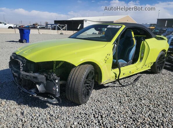 WBS33BA05RCP49749 2024 BMW M4 Желтый Передняя левая четверть