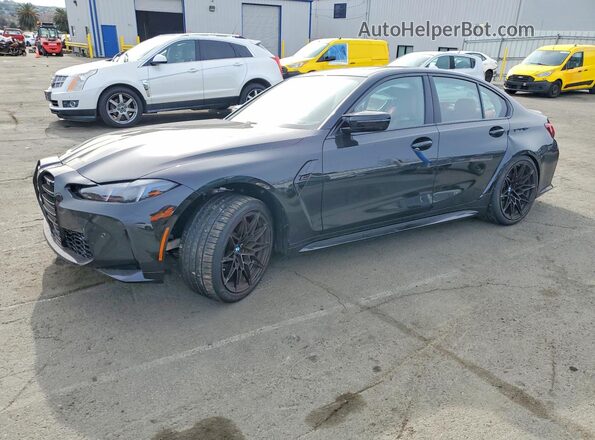 WBS33HJ02TFV88382 2026 BMW M3 Черный Передняя левая четверть