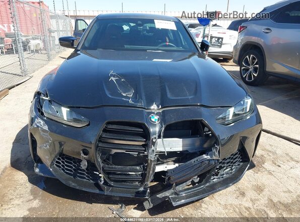 WBS33HJ07SFU16007 2025 BMW M3 Черный Вид спереди