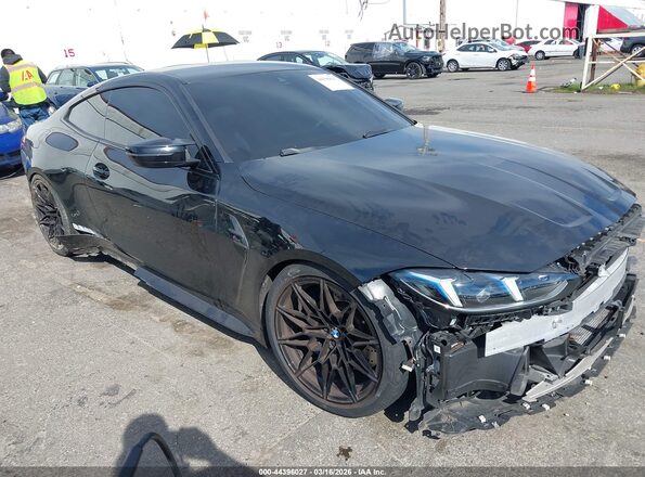 WBS33HK09SCS29920 2025 BMW M4 Black Передня права чверть