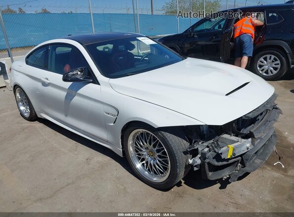 WBS3R9C52GK337744 2016 BMW M4 Белый Передняя правая четверть