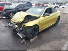 2016 Bmw M4   Желтый vin: WBS3R9C53GK336652