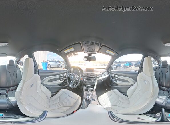 WBS3R9C54GK338801 2016 BMW M4 Зеленый Вид наклейки с VIN-кодом