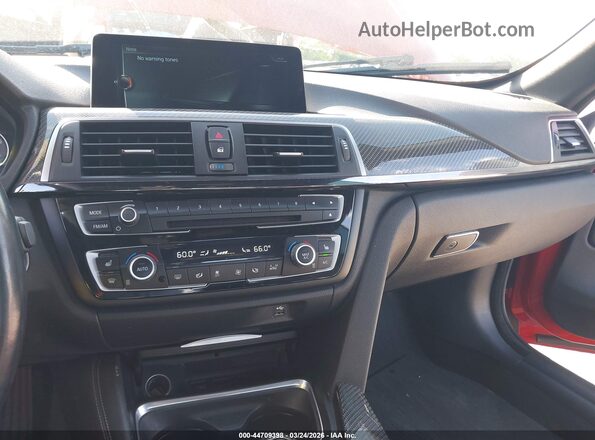 WBS3U9C51HP970710 2017 BMW M4 Red 