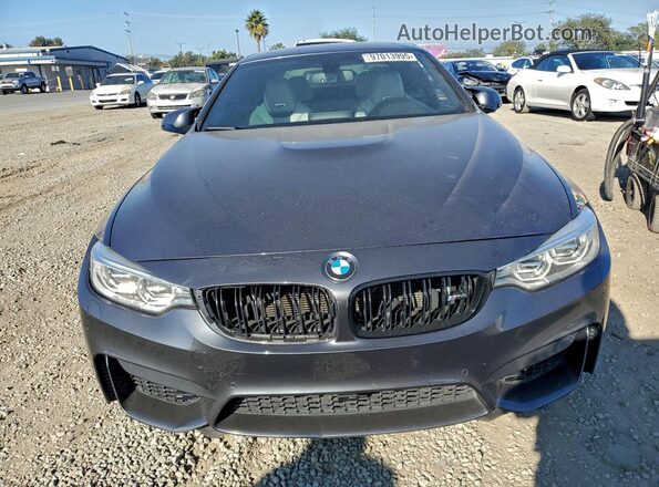 WBS3U9C55GP970515 2016 BMW M4 Серый Вид спереди