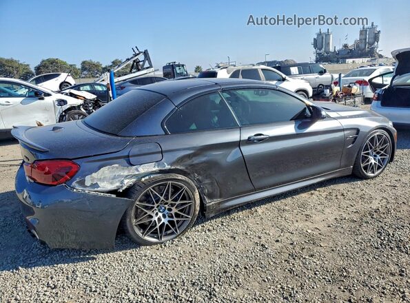 WBS3U9C55GP970515 2016 BMW M4 Серый Задняя правая четверть