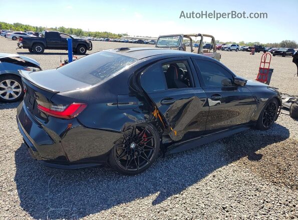 WBS43AY03RFT30284 2024 BMW M3 Black Tył prawy