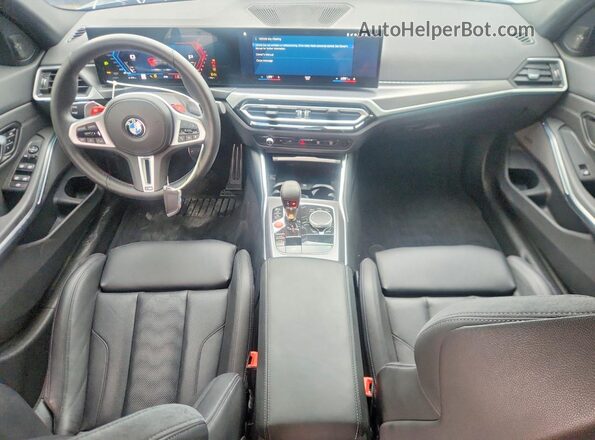 WBS43AY04RFT57364 2024 BMW M3 Серый Вид панели приборов