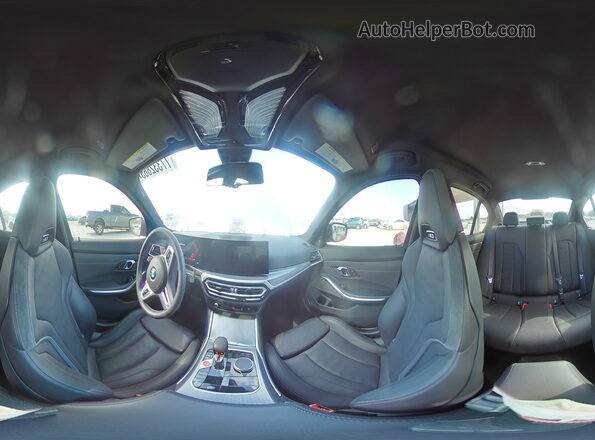 WBS43AY04RFT57364 2024 BMW M3 Серый Вид наклейки с VIN-кодом