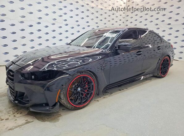 WBS43AY05RFS34821 2024 BMW M3 Black Front left