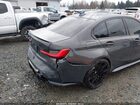 2022 Bmw M3 Competition Xdrive Gray vin: WBS43AY0XNFM61139