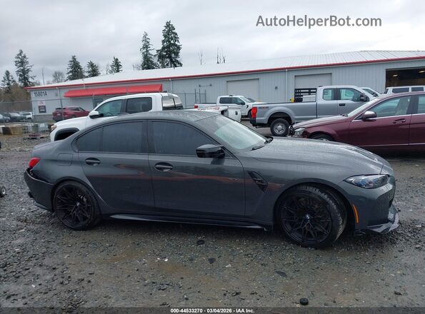 WBS43AY0XNFM61139 2022 BMW M3 Gray Vista interior trasera