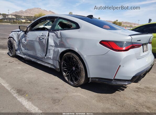 WBS43AZ03PCL68062 2023 BMW M4 Серый Задняя левая четверть
