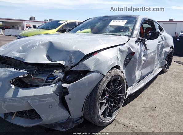 WBS43AZ03PCL68062 2023 BMW M4 Серый Вид спереди