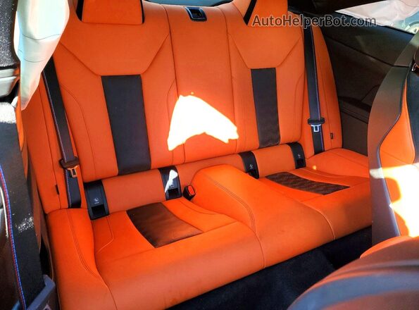 WBS43AZ05RCP26135 2024 BMW M4 Серый Вид задних сидений