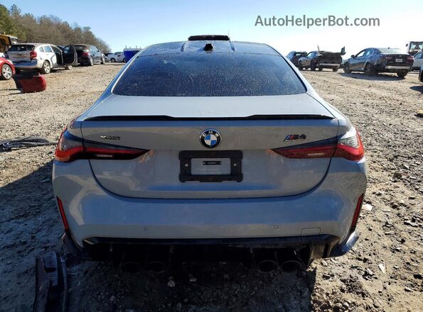 WBS43AZ05RCP26135 2024 BMW M4 Серый Вид сзади