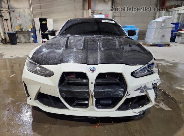 WBS43AZ06NCK28567 2022 BMW M4 Белый Вид спереди