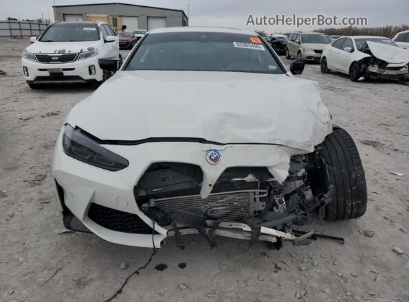 WBS43AZ0XPCL18243 2023 BMW M4 White Vista frontal
