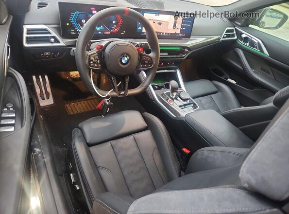 WBS43BA07TCW40429 2026 BMW M4 Черный Вид панели приборов