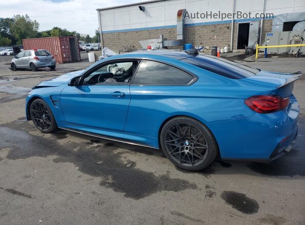 WBS4Y9C01LFJ62997 2020 BMW M4 Blue Tył lewy