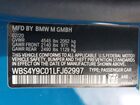 2020 Bmw M4 Blue vin: WBS4Y9C01LFJ62997
