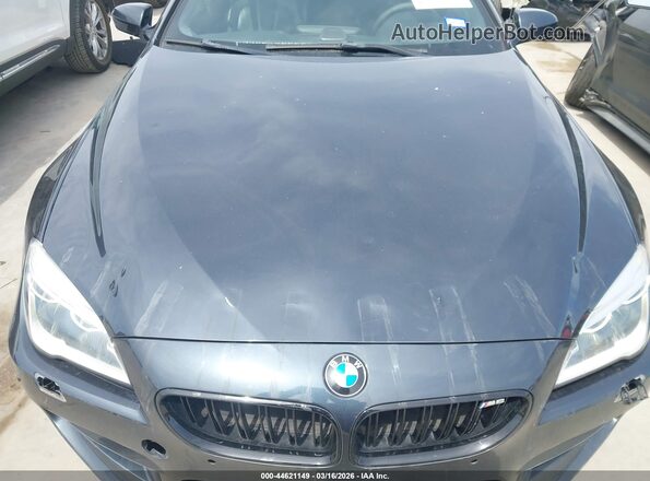 WBS6E9C56GG437048 2016 BMW M6 Черный Вид спереди