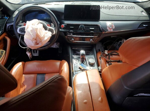 WBS83CH01NCK93566 2022 BMW M5 Белый Вид панели приборов