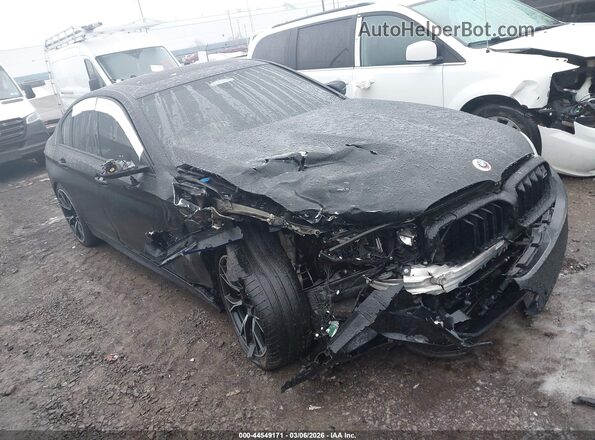WBS83CH05MCF97257 2021 BMW M5 Черный Передняя правая четверть