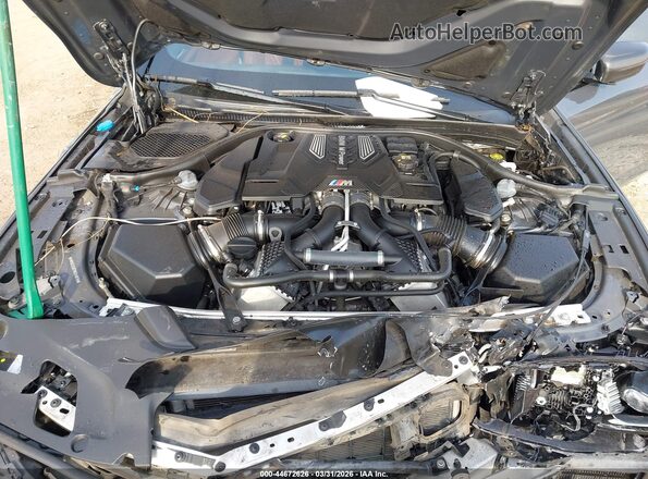 WBS83CH07MCG48015 2021 BMW M5 Серый Вид сзади