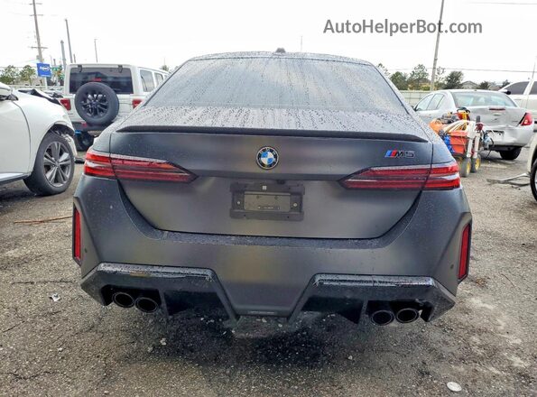 WBS83FK03SCU77056 2025 BMW M5 Black Vista trasera