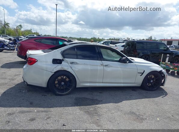 WBS8M9C52J5J79691 2018 BMW M3 Белый Вид щитка приборов