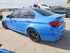 2018 Bmw M3 Blue vin: WBS8M9C54J5L71582