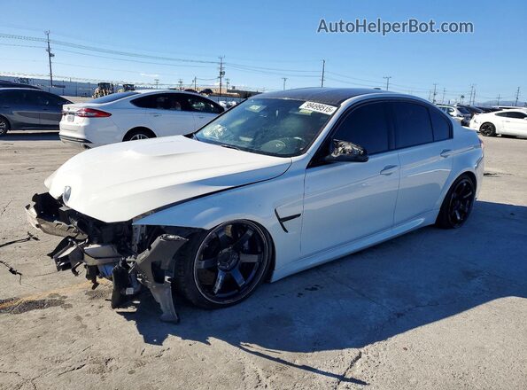 WBS8M9C5XG5E68488 2016 BMW M3 Белый Передняя левая четверть