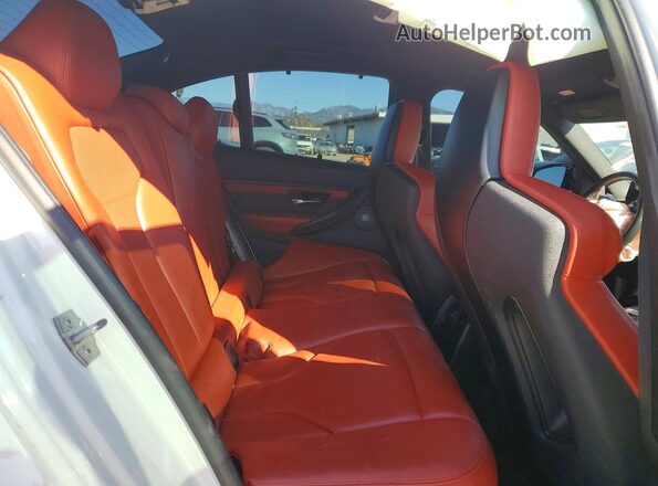 WBS8M9C5XG5E68488 2016 BMW M3 Белый Вид задних сидений