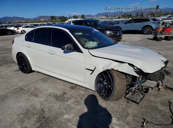 WBS8M9C5XG5E68488 2016 BMW M3 Белый Передняя правая четверть