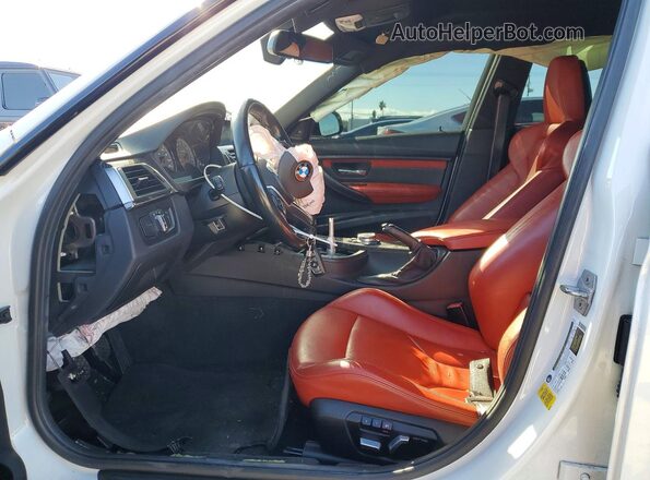 WBS8M9C5XG5E68488 2016 BMW M3 Белый Вид салона спереди