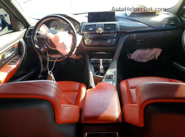 WBS8M9C5XG5E68488 2016 BMW M3 Белый Вид панели приборов