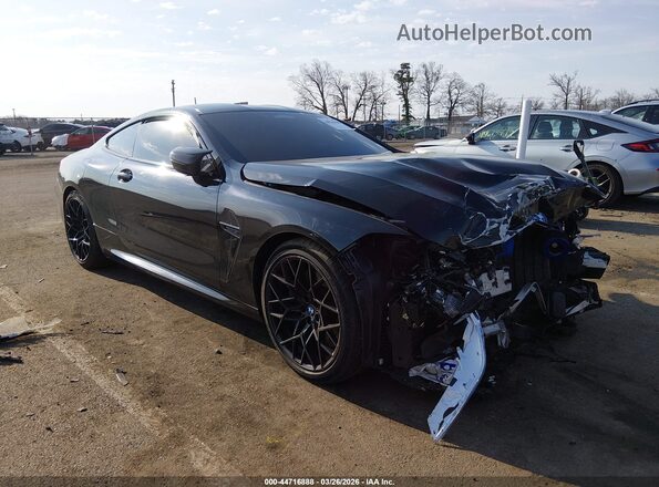 WBSAE0C01LCE34685 2020 BMW M8 Black წინა მარჯვენა