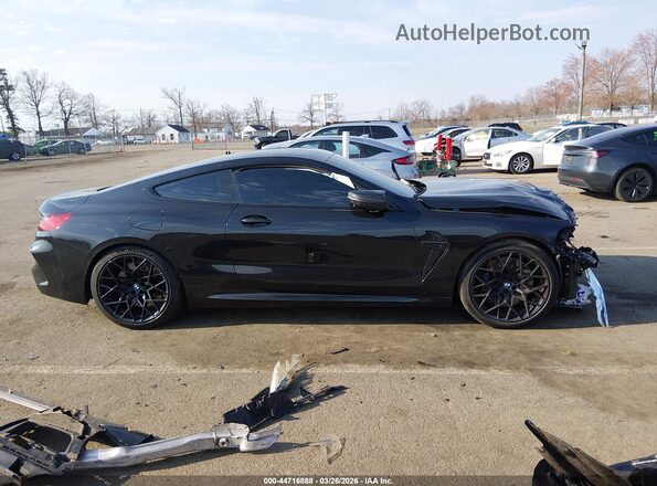 WBSAE0C01LCE34685 2020 BMW M8 Black უკანა სალონის ხედი