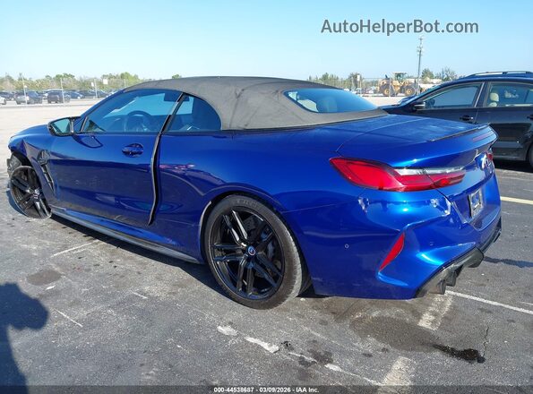 WBSDZ0C02PCM59017 2023 BMW M8 Синий Задняя левая четверть