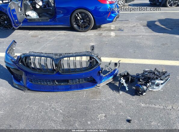 WBSDZ0C02PCM59017 2023 BMW M8 Синий Вид щитка приборов