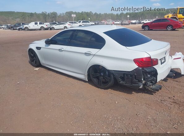 WBSFV9C50GD595631 2016 BMW M5 White Trasero izquierdo