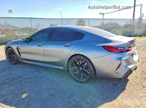 WBSGV0C02NCJ03981 2022 BMW M8 Gray Tył lewy