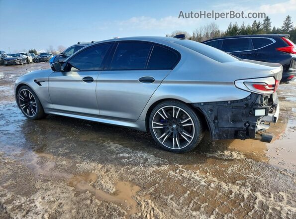 WBSJF0C09LCE72758 2020 BMW M5 Серый Задняя левая четверть