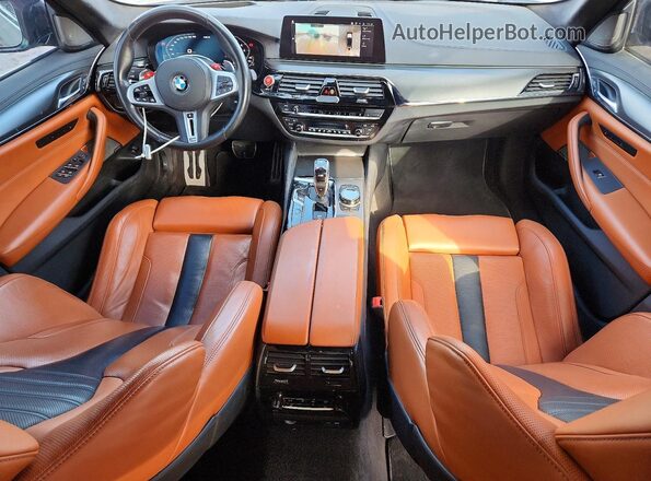 WBSJF0C09LCE72758 2020 BMW M5 Серый Вид панели приборов