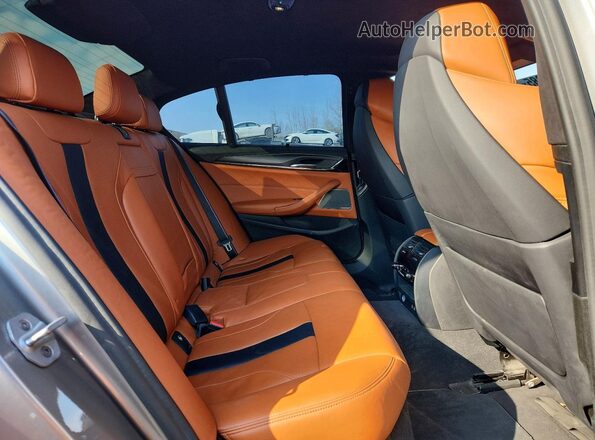 WBSJF0C09LCE72758 2020 BMW M5 Серый Вид задних сидений