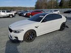2019 Bmw M5 White vin: WBSJF0C53KB447416