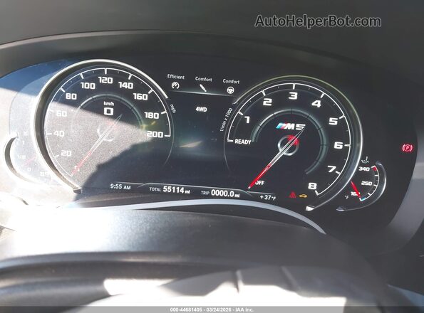 WBSJF0C57JB283411 2018 BMW M5 Orange Widok tylnych siedzeń